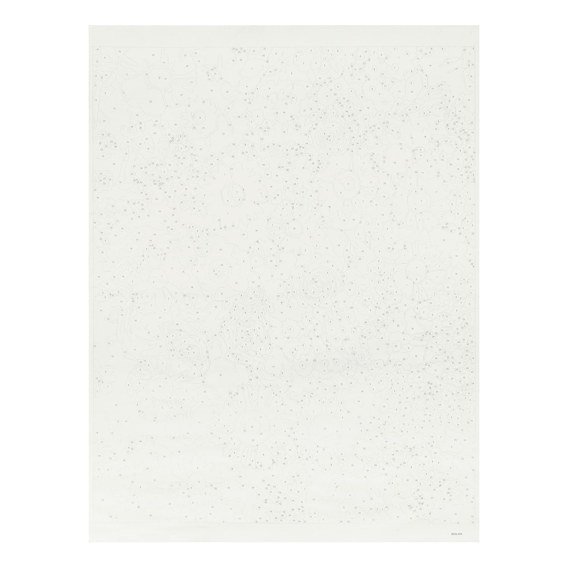 16" x 20" Flower Bed Paint-by-Number Kit by Artist's Loft®